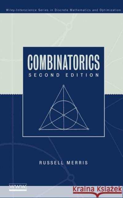 Combinatorics Russell Merris 9780471262961 Wiley-Interscience - książka