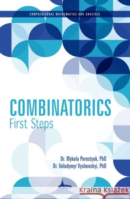 Combinatorics Volodymyr Vyshenskyi 9781685071523 Nova Science Publishers Inc - książka