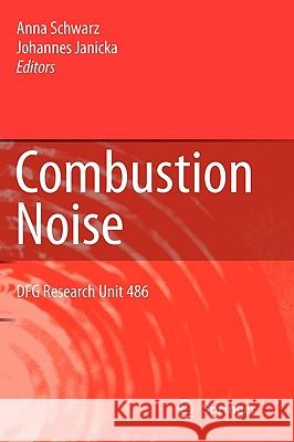 Combustion Noise Anna Schwarz Johannes Janicka 9783642020377 Springer - książka