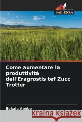 Come aumentare la produttività dell'Eragrostis tef Zucc Trotter Abebe, Bekalu 9786209225871 Edizioni Sapienza - książka