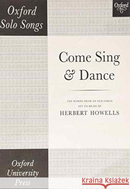 Come sing and dance  9780193454514 Oxford University Press - książka