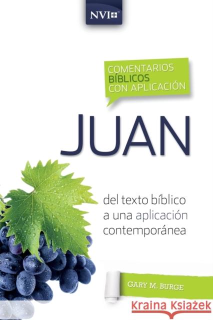 Comentario Bíblico Con Aplicación NVI Juan: del Texto Bíblico a Una Aplicación Contemporánea Burge, Gary M. 9780829771398 Vida Publishers - książka