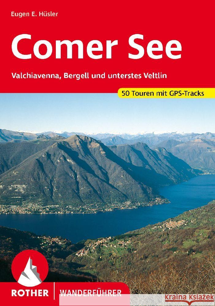 Comer See Hüsler, Eugen E. 9783763346516 Bergverlag Rother - książka