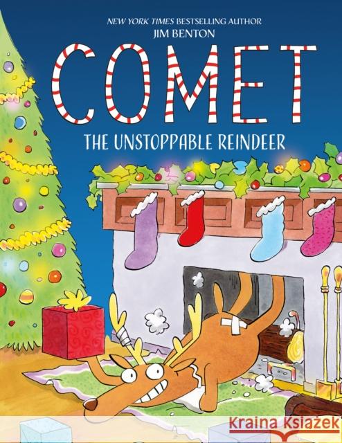 Comet the Unstoppable Reindeer Jim Benton 9781542043472 Two Lions - książka