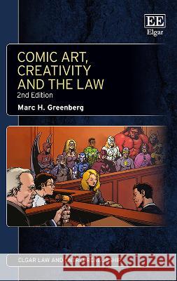 Comic Art, Creativity and the Law Marc H. Greenberg 9781035325276  - książka