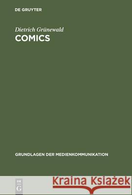 Comics Grünewald, Dietrich 9783484371088 Max Niemeyer Verlag - książka