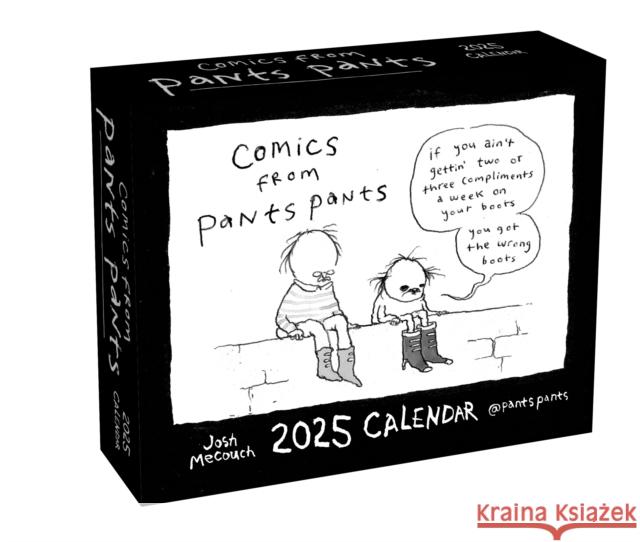 Comics from Pants Pants 2025 Day-to-Day Calendar Josh Mecouch 9781524893224 Andrews McMeel Publishing - książka