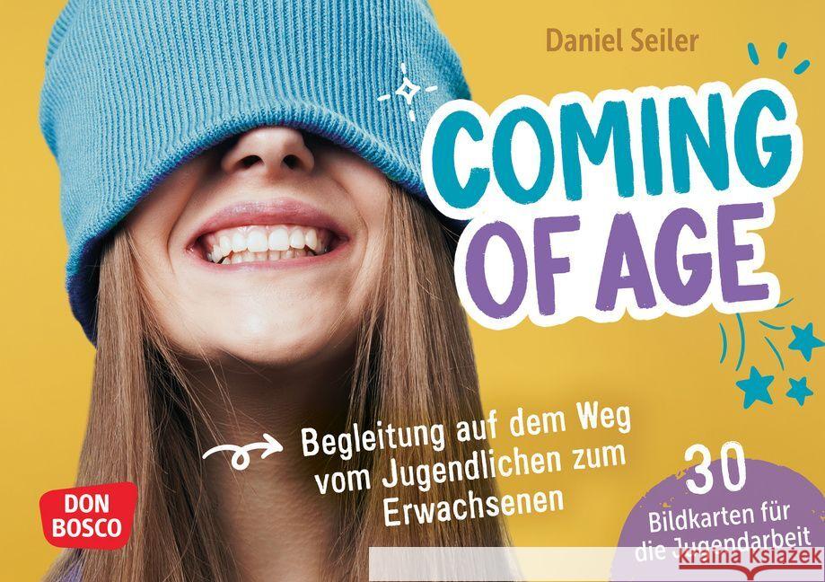 Coming of age: 30 Bildkarten für die Jugendarbeit, m. 1 Beilage Seiler, Daniel 4260694922286 Don Bosco Medien - książka