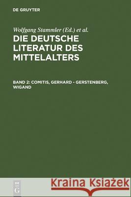 Comitis, Gerhard - Gerstenberg, Wigand Christine S 9783110076998 Walter de Gruyter - książka