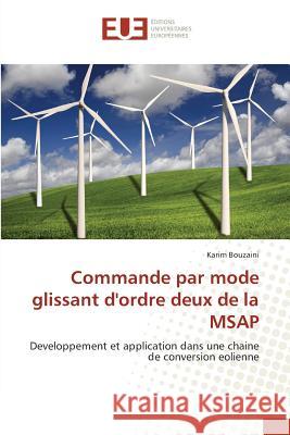 Commande par mode glissant d'ordre deux de la MSAP : Developpement et application dans une chaine de conversion eolienne Bouzaini, Karim 9783639540918 Éditions universitaires européennes - książka