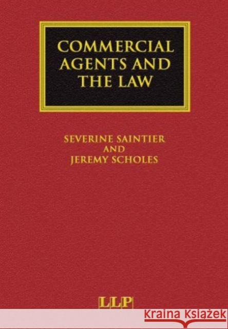 Commercial Agents and the Law Severine Saintier 9781843113270  - książka
