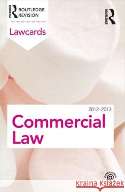 Commercial Law Routledge 9780415683296  - książka
