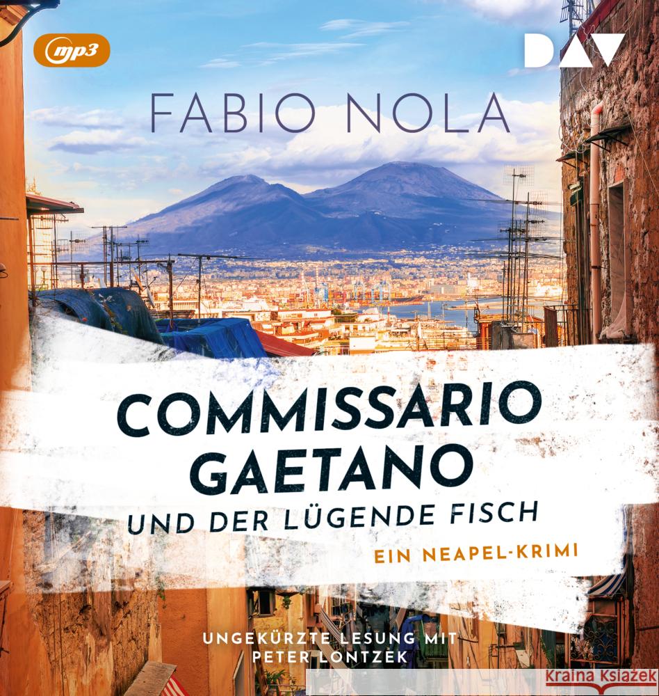 Commissario Gaetano und der lügende Fisch. Ein Neapel-Krimi, 2 Audio-CD, 2 MP3 Nola, Fabio 9783742434241 Der Audio Verlag, DAV - książka