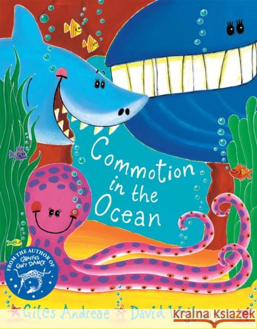 Commotion In The Ocean Giles Andreae 9781841211015 Hachette Children's Group - książka