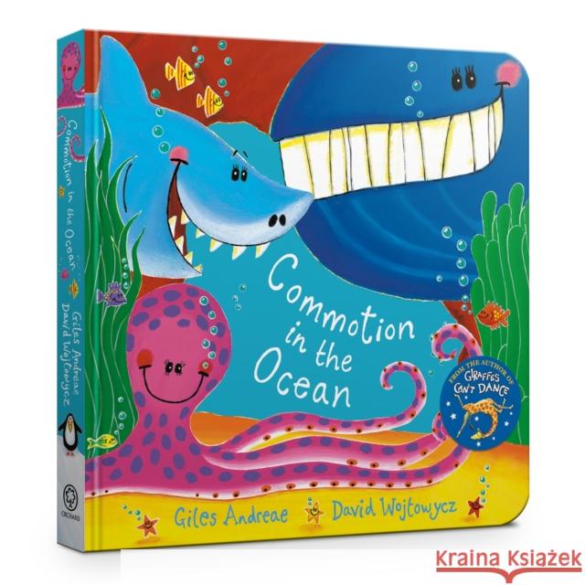 Commotion in the Ocean Board Book Giles Andreae 9781408361795 Hachette Children's Group - książka