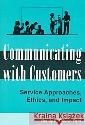 Communicating with Customers Wendy S.Zabava- Ford 9781572731417 Hampton Press - książka