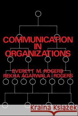 Communication in Organizations Everett M. Rogers Rekha Agarwala-Rogers 9780029267103 Free Press - książka