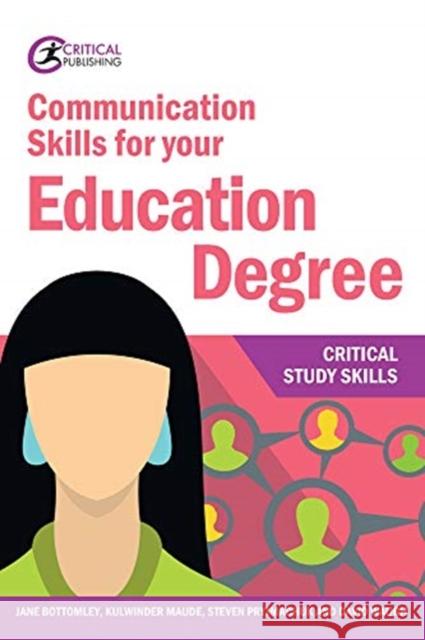 Communication Skills for Your Education Degree Bottomley, Jane 9781912508617 Critical Publishing Ltd - książka
