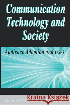 COMMUNICATION TECHNOLOGY AND SOCIETY  9781572733633 HAMPTON PRESS - książka