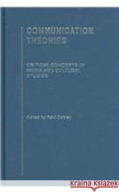 Communication Theories Paul Cobley 9780415331975 Routledge - książka