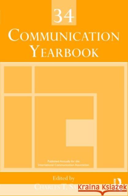 Communication Yearbook 34 Charles Salmon   9780415878579 Taylor & Francis - książka