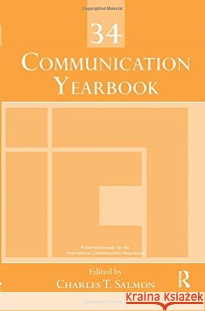 Communication Yearbook 34  9781138380431 Taylor and Francis - książka