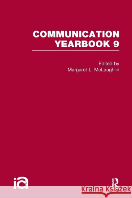 Communication Yearbook 9 Margaret McLaughlin 9781032243115 Routledge - książka