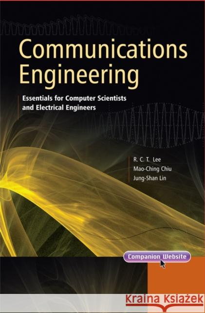 Communications Engineering Lee, Richard Chia Tung 9780470822456 John Wiley & Sons - książka