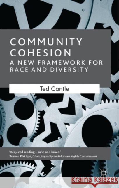 Community Cohesion: A New Framework for Race and Diversity Cantle, Ted 9780230216730  - książka