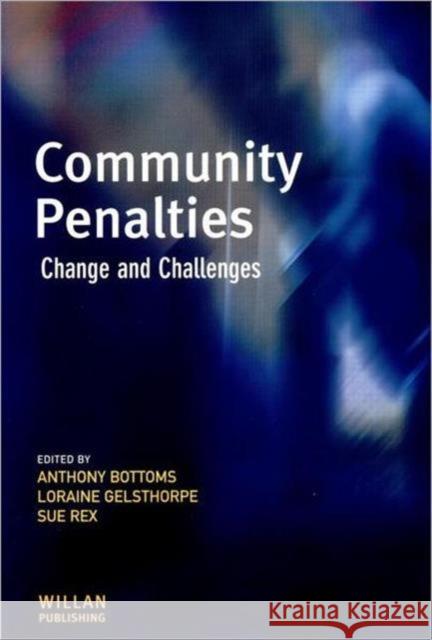 Community Penalties  9781843920076 WILLAN PUBLISHING - książka
