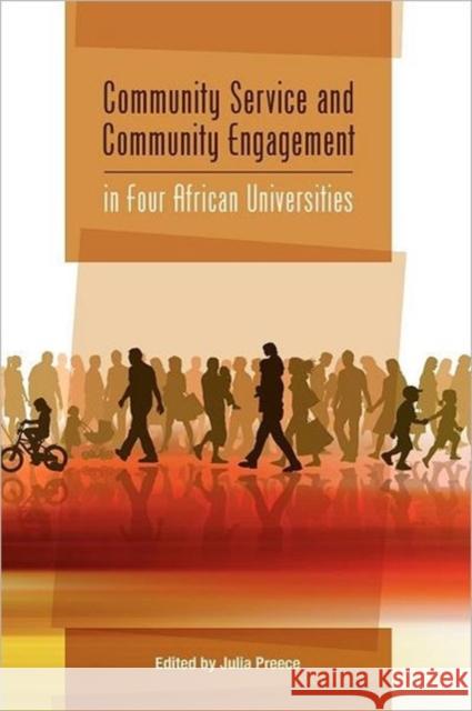 Community Service and Community Engagement in Four African Universities Julia Preece 9789991271484 Lentswe La Lesedi - książka