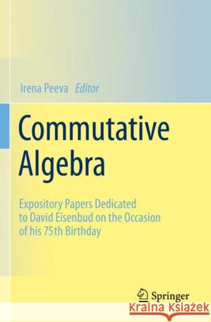 Commutative Algebra  9783030896966 Springer International Publishing - książka
