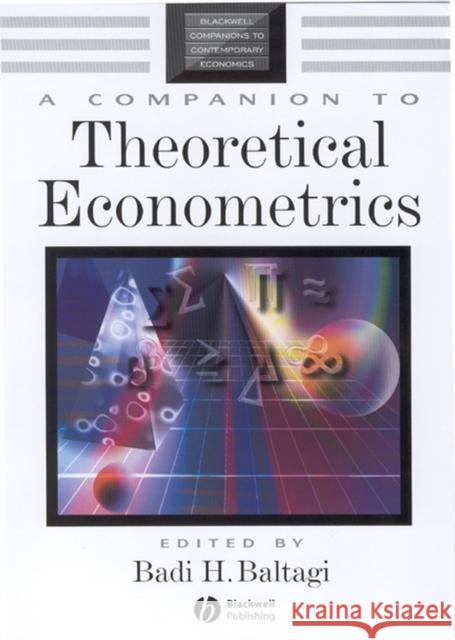 Comp To Theor Econometrics Baltagi, Badi H. 9780631212546 Blackwell Publishers - książka