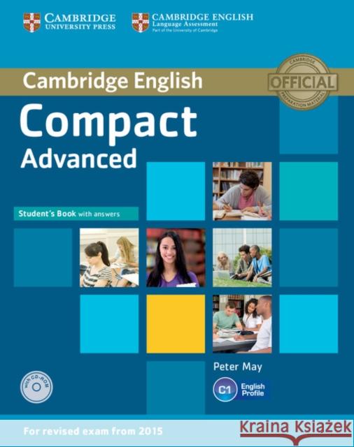 Compact Advanced Student's Book with Answers with CD-ROM Peter May 9781107418028 Cambridge University Press - książka