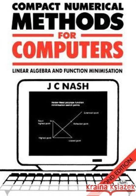 Compact Numerical Methods for Computers Nash, John C. 9780852743195 Taylor & Francis - książka