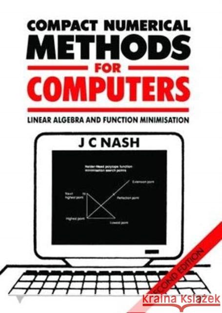 Compact Numerical Methods for Computers John C. Nash 9781138413108 Taylor and Francis - książka