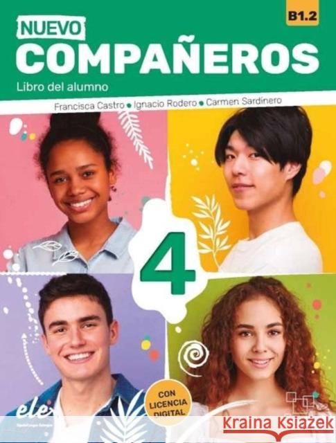 Companeros 4 podręcznik ed.2022 Francisca Castro Viudez Carmen Sardinero Francos Ignacio Rodero 9788417730543 Difusion Centro de Publicacion y Publicacione - książka