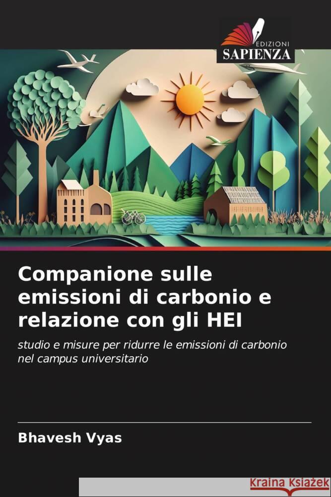 Companione sulle emissioni di carbonio e relazione con gli HEI Bhavesh Vyas 9786207053643 Edizioni Sapienza - książka