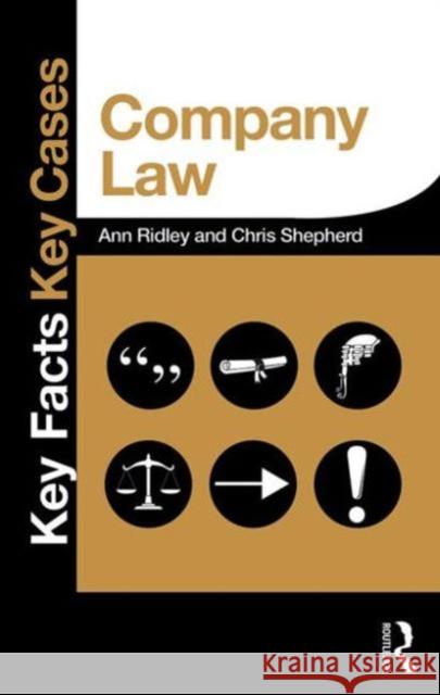 Company Law Chris, Ma Shepherd Ann Ridley 9780415833226 Routledge - książka