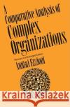Comparative Analysis of Complex Organizations, Rev. Ed. Amitai Etzioni 9780029096208 Free Press