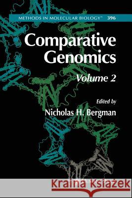 Comparative Genomics: Volume 2 Bergman, Nicholas H. 9781617379338 Springer - książka