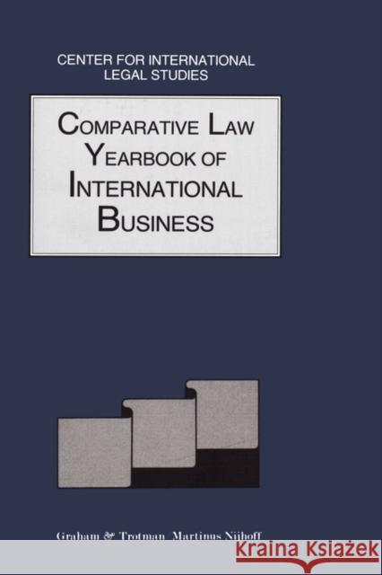 Comparative Law Yearbook of International Business 1994 Campbell 9781859660638 Kluwer Law International - książka