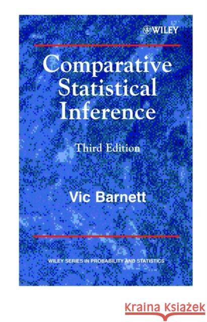 Comparative Statistical Inference Vic Barnett V. Barnett Barnett 9780471976431 John Wiley & Sons - książka