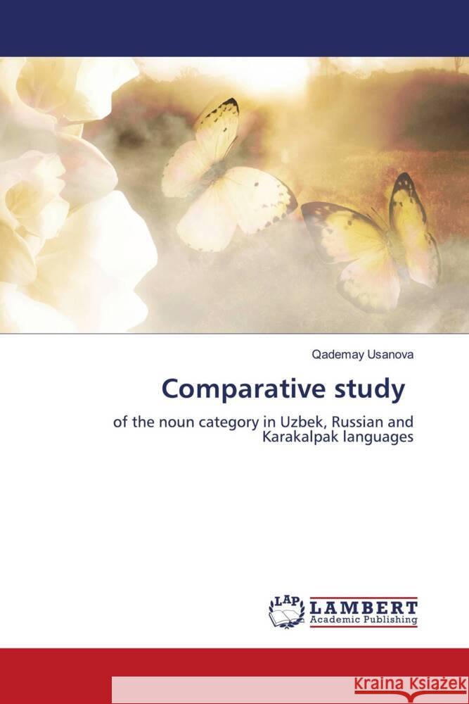 Comparative study Usanova, Qademay 9786206179276 LAP Lambert Academic Publishing - książka