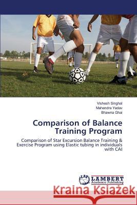 Comparison of Balance Training Program Singhal Vishesh 9783659675775 LAP Lambert Academic Publishing - książka