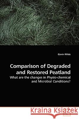 Comparison of Degraded and Restored Peatland Gavin Wilde 9783639192025 VDM Verlag - książka