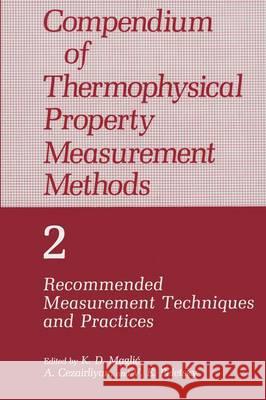 Compendium of Thermophysical Property Measurement Methods Cezairliyan, A. 9780306438547 Plenum Publishing Corporation - książka