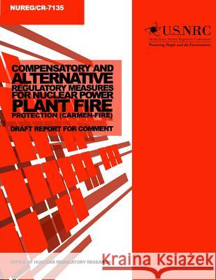 Compensatory and Alternative Regulatory Measures for Nuclear Power Plant Fire Protection (Carmen-Fire): Draft Report for Comment U. S. Nuclear Regulatory Commission 9781499649246 Createspace - książka