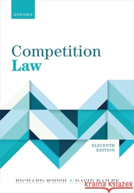 Competition Law Bailey 9780198906032 OUP OXFORD - książka