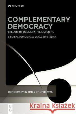 Complementary Democracy No Contributor 9783110747249 De Gruyter - książka
